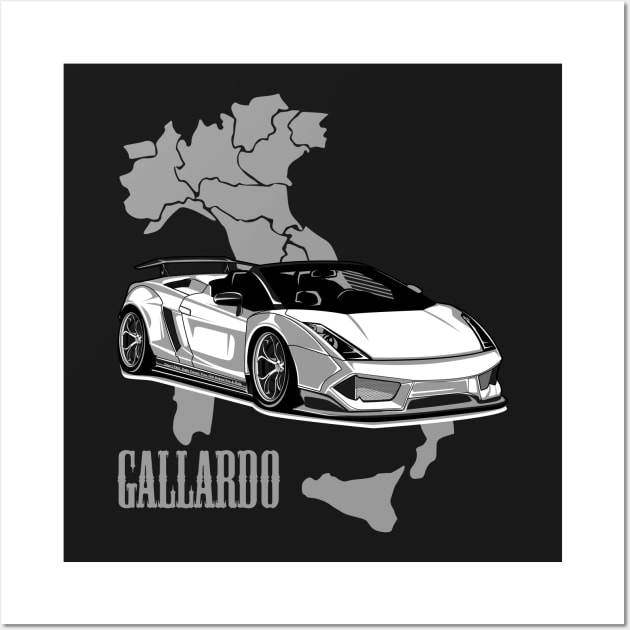 Lamborghini Gallardo Wall Art by aredie19